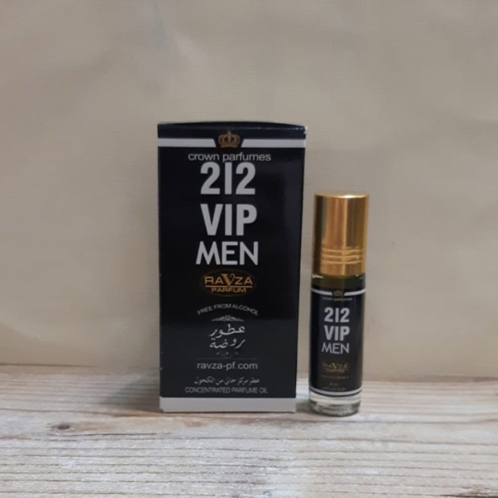 Арабские масляные духи "212 VIP Men",  6 мл