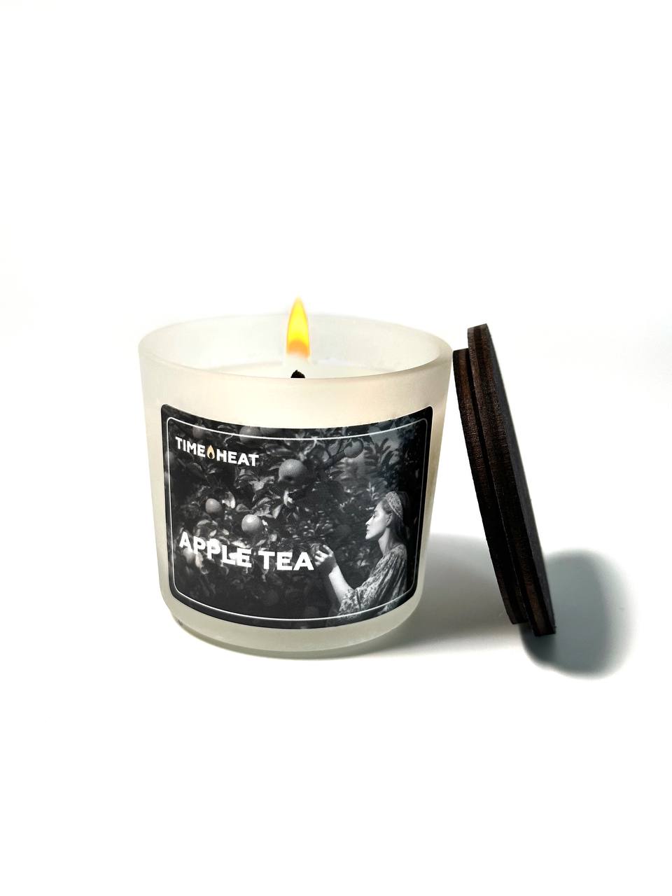 Свеча в стакане "Apple tea", 80 мл