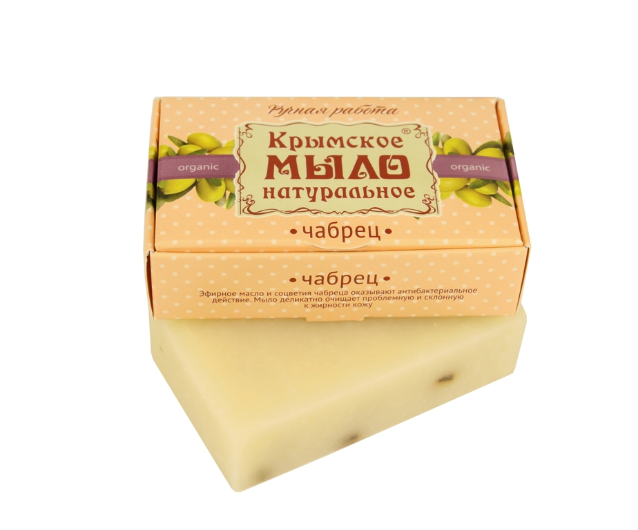 Натуральное мыло на оливковом масле "Чабрец", 50 гр