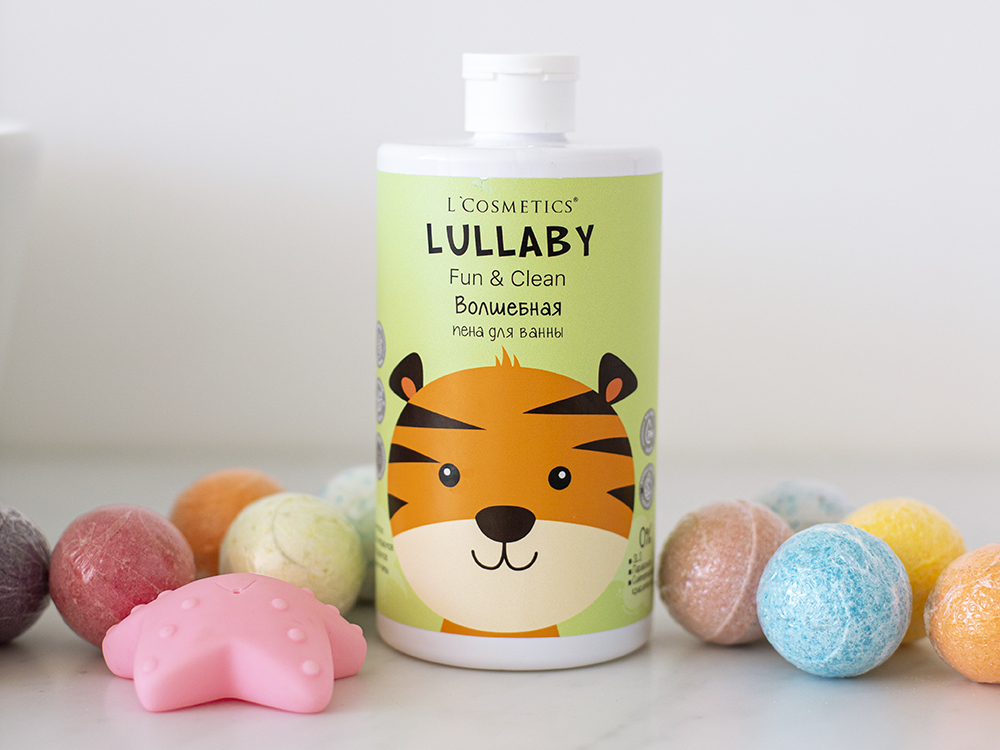 Волшебная пена для купания серии “LULLABY” с экстрактом спелых фруктов, 750 мл