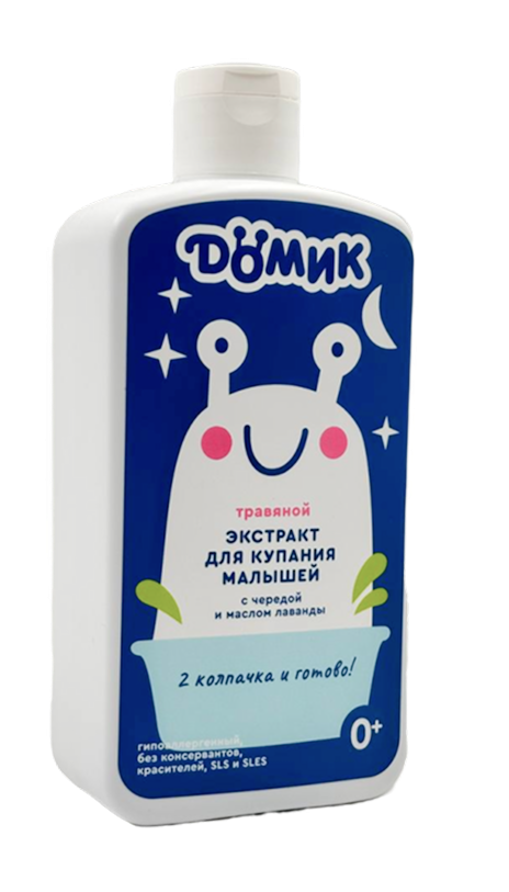 Экстракт для купания "Домик" для малышей 0+, 500 мл