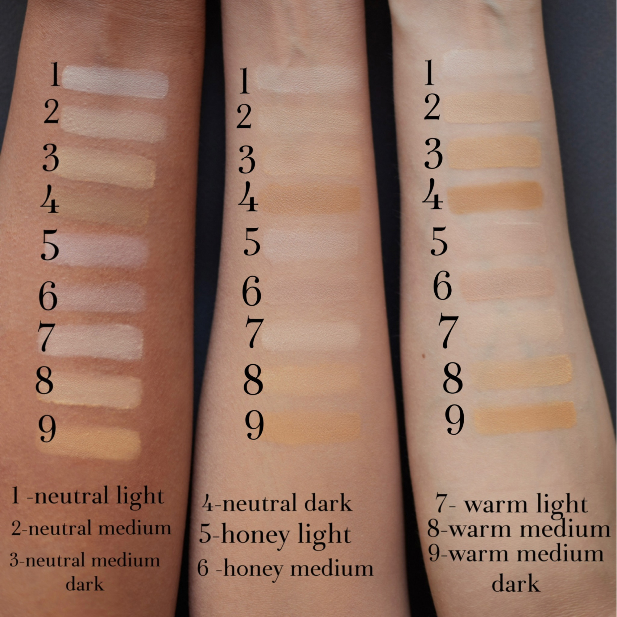 Минеральная сатиновая основа "Neutral Dark", 5 гр